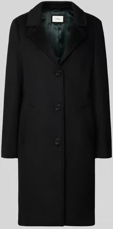 S.Oliver RED LABEL Regular Fit mantel met wol-aandeel