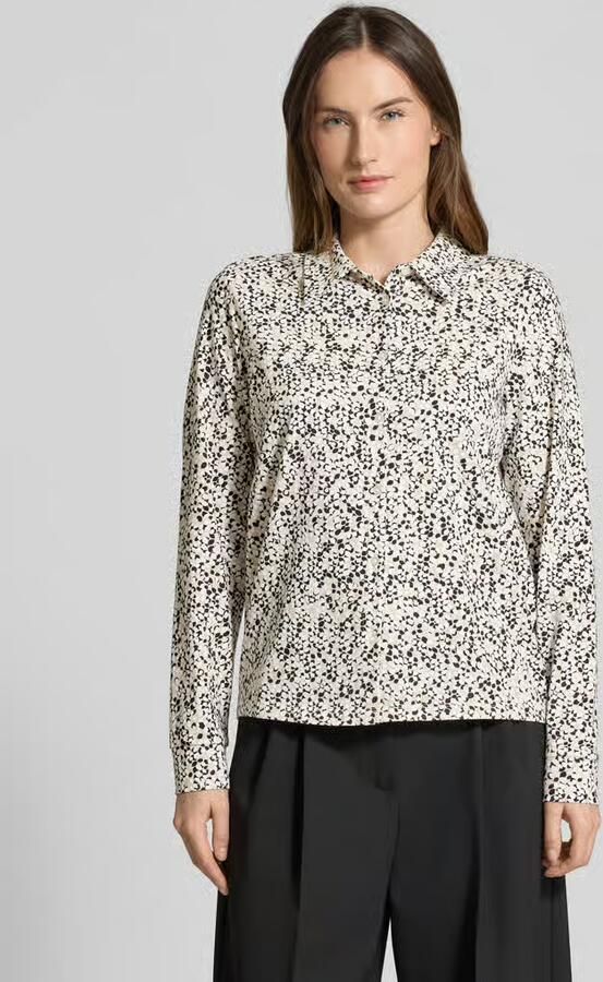 S.Oliver RED LABEL Regular fit overhemdblouse van katoenmix - Foto 3
