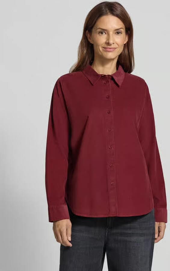 S.Oliver RED LABEL Regular fit overhemdblouse van puur katoen - Foto 4