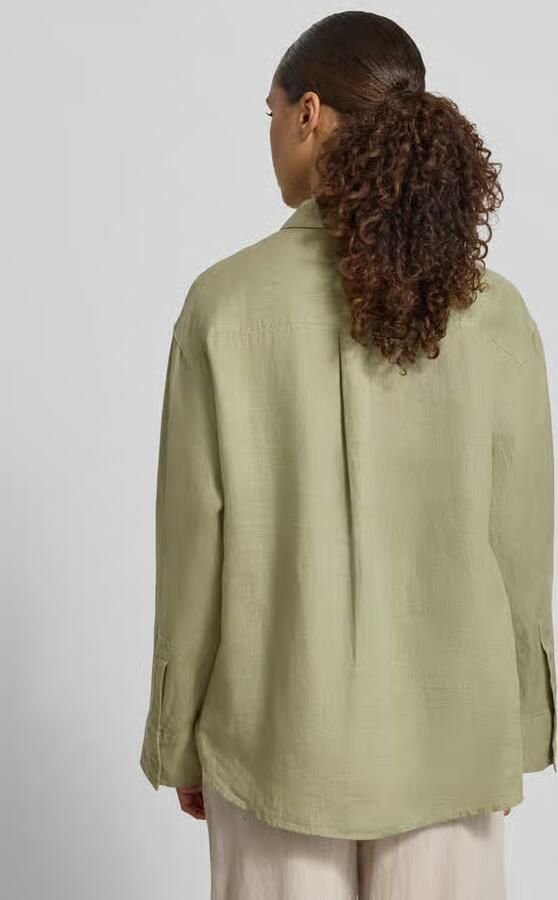 S.Oliver RED LABEL regular fit overhemdblouse van puur linnen - Foto 6