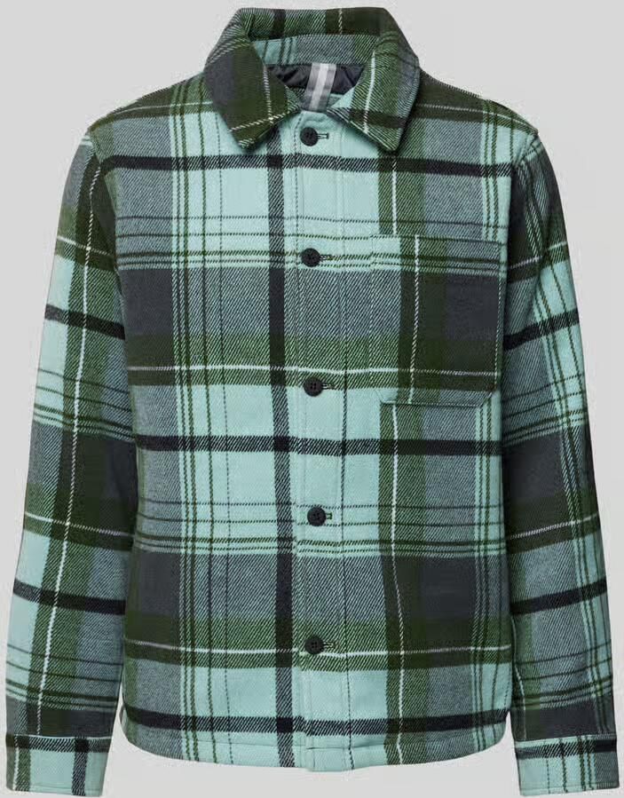 S.Oliver RED LABEL Regular fit overhemdjack met wol - Foto 2