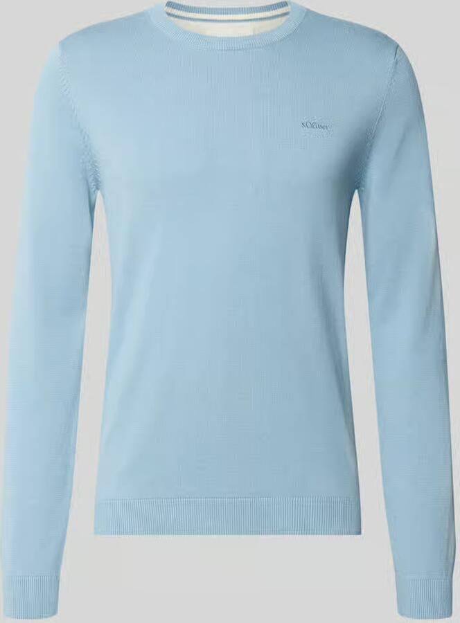 S.Oliver RED LABEL regular fit pullover van puur katoen