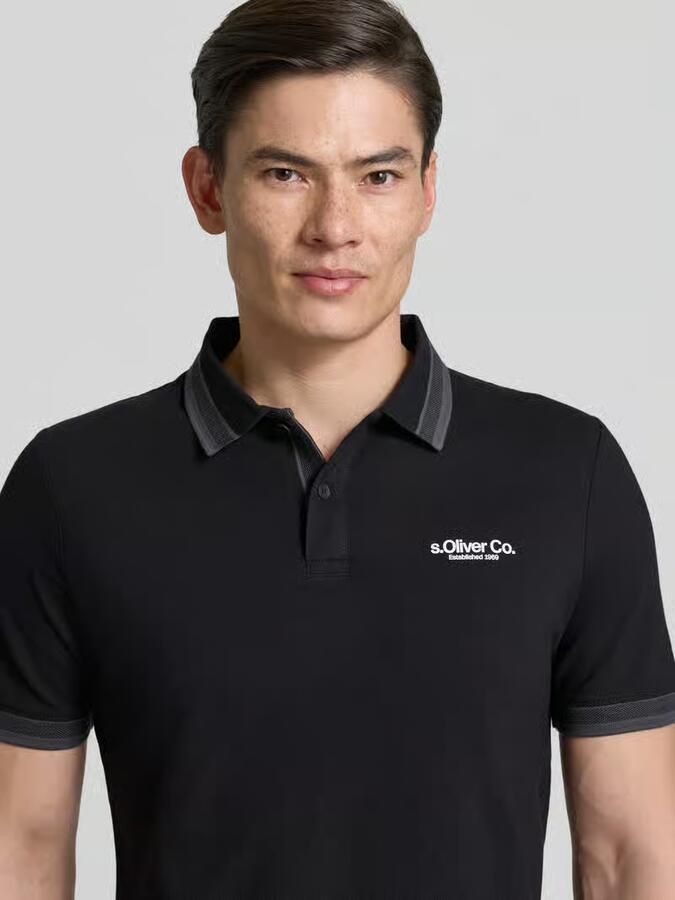 S.Oliver RED LABEL regular fit poloshirt van katoenmix - Foto 4