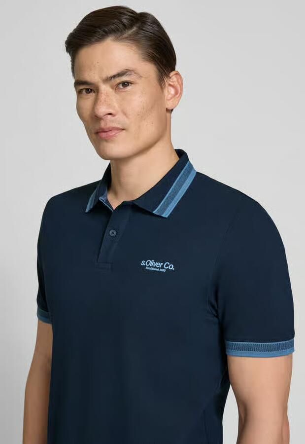 S.Oliver RED LABEL regular fit poloshirt van katoenmix - Foto 4