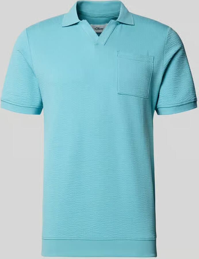 S.Oliver RED LABEL regular fit poloshirt van katoenmix - Foto 4