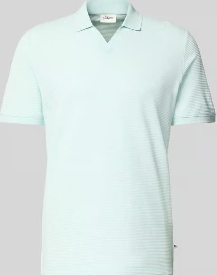 S.Oliver RED LABEL regular fit poloshirt van katoenmix - Foto 5