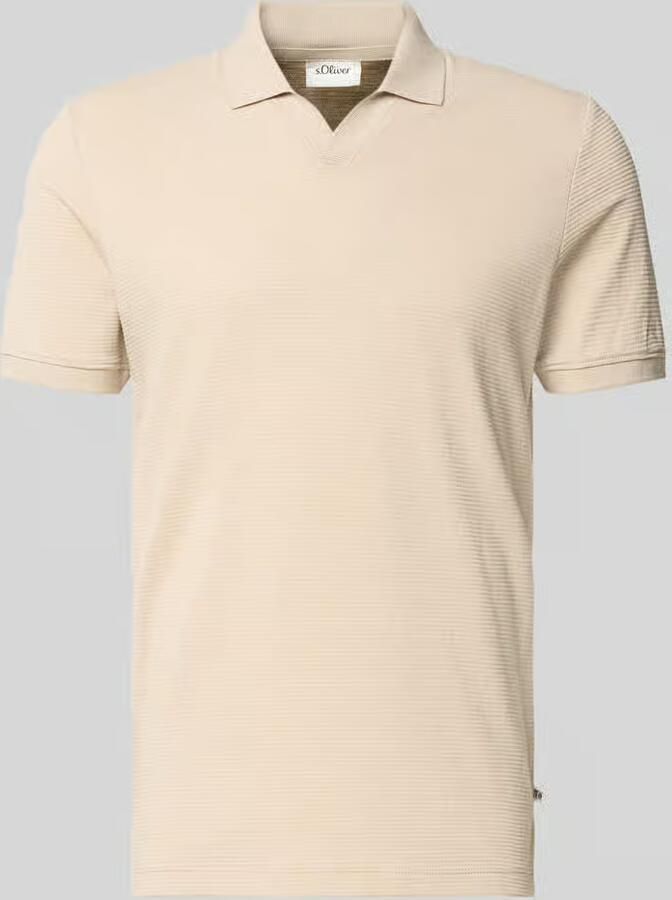 S.Oliver RED LABEL regular fit poloshirt van katoenmix - Foto 4