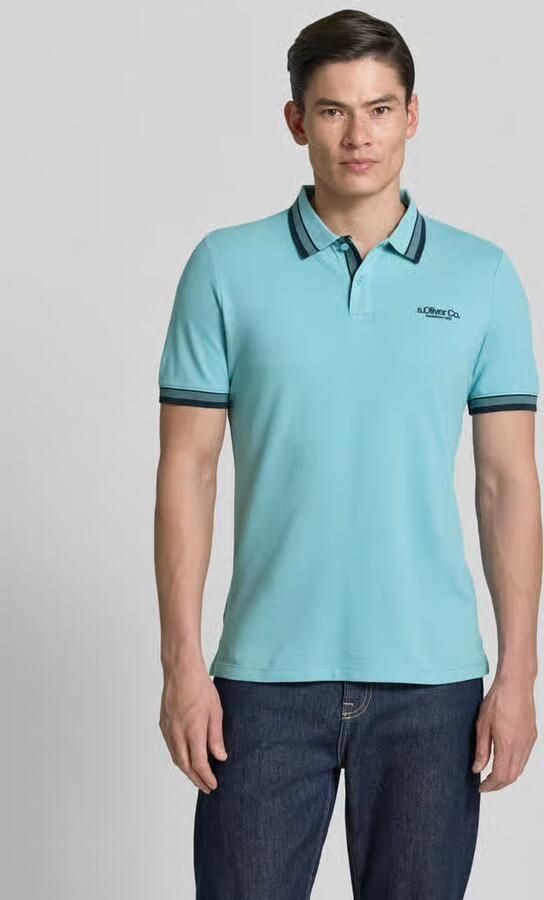 S.Oliver RED LABEL regular fit poloshirt van katoenmix - Foto 6