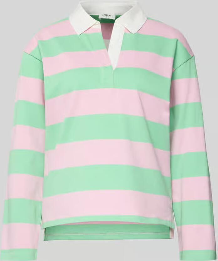 S.Oliver RED LABEL Regular fit poloshirt van puur katoen - Foto 4