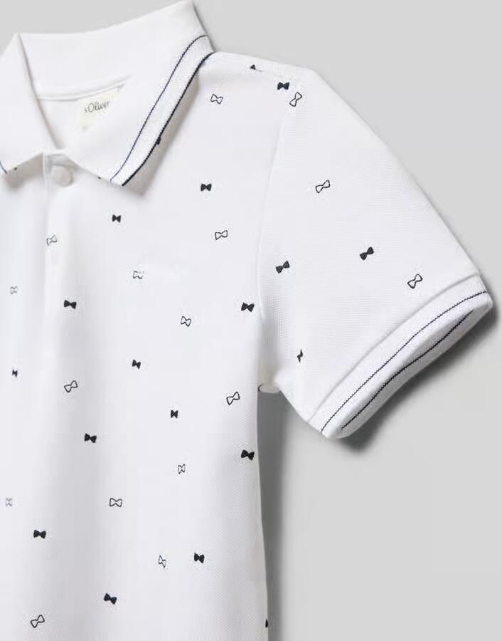 S.Oliver RED LABEL Regular fit poloshirt van puur katoen - Foto 3