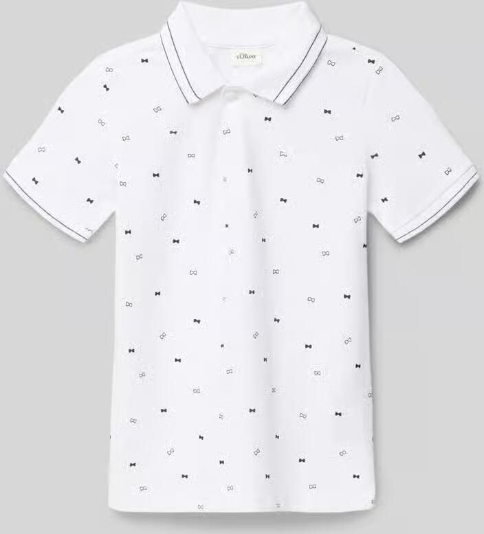 S.Oliver RED LABEL Regular fit poloshirt van puur katoen - Foto 4