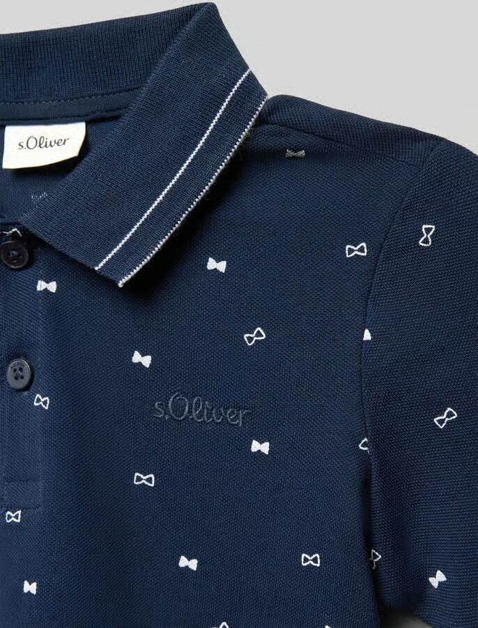 S.Oliver RED LABEL Regular fit poloshirt van puur katoen - Foto 5