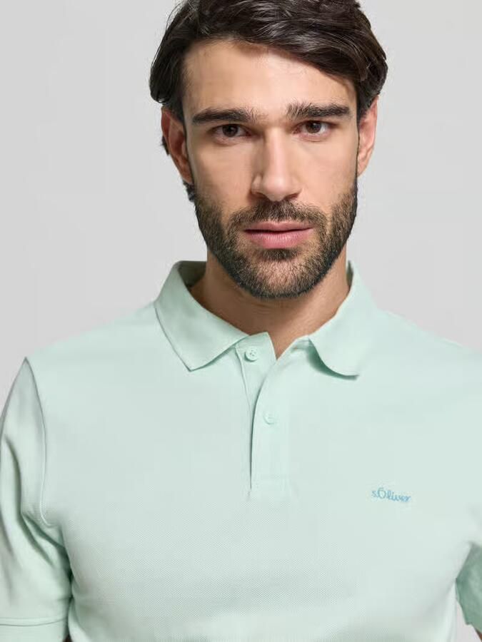 S.Oliver RED LABEL Regular Fit poloshirt van puur katoen - Foto 3