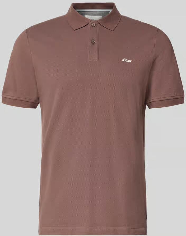 S.Oliver RED LABEL Regular Fit poloshirt van puur katoen - Foto 4