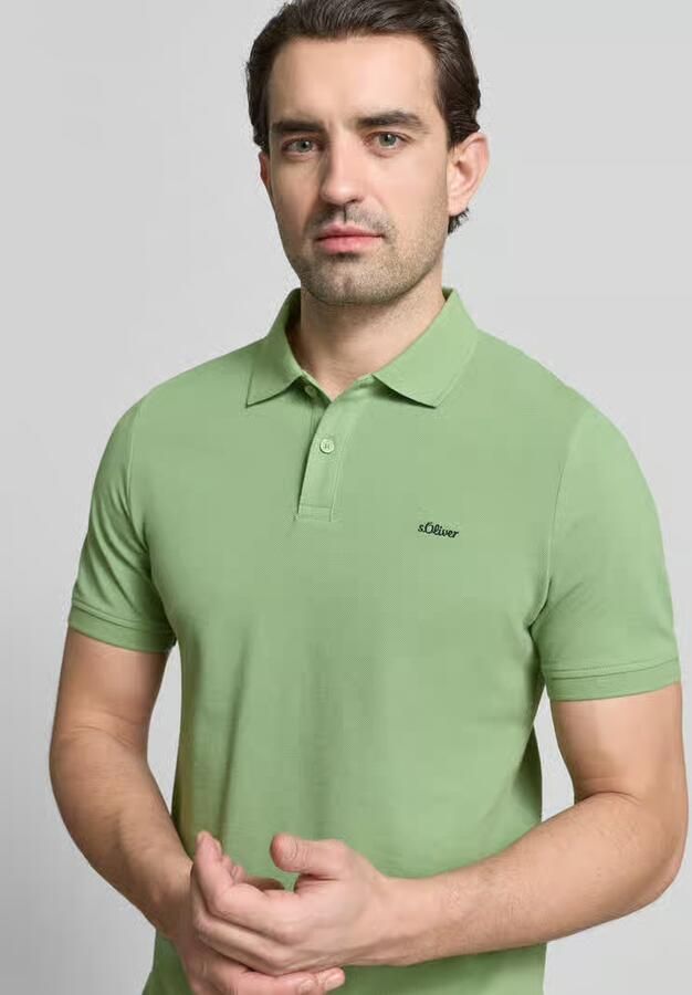 S.Oliver RED LABEL Regular Fit poloshirt van puur katoen - Foto 4