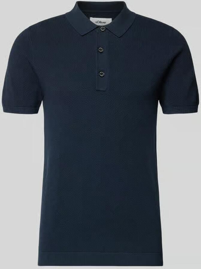 S.Oliver RED LABEL regular fit poloshirt van puur katoen