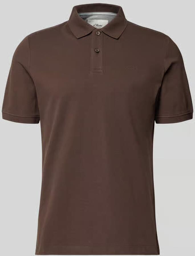 S.Oliver RED LABEL regular fit poloshirt van puur katoen - Foto 5