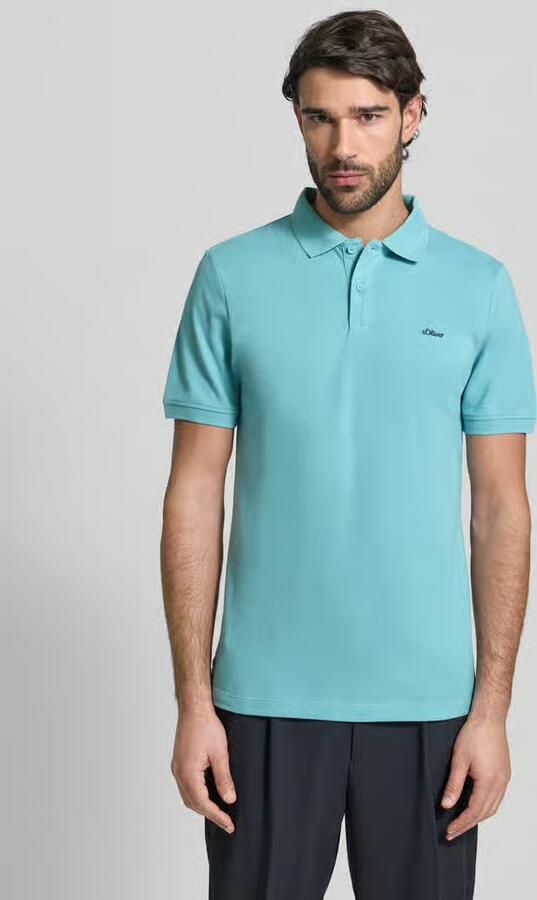 S.Oliver RED LABEL Regular Fit poloshirt van puur katoen - Foto 5