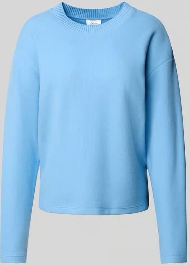 S.Oliver RED LABEL Regular fit pullover van katoenmix
