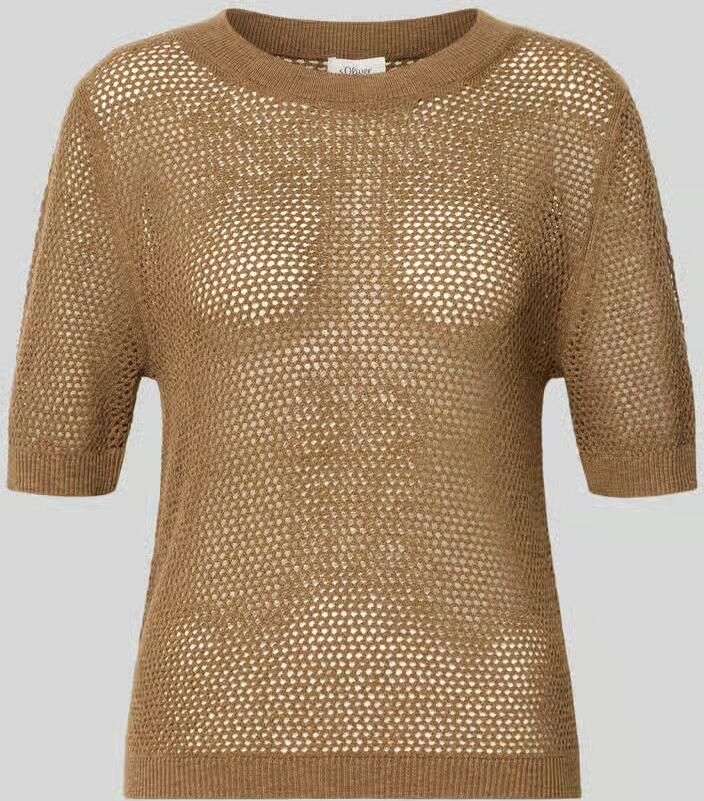 S.Oliver RED LABEL regular fit pullover van katoenmix