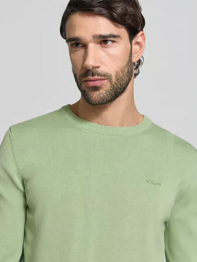 S.Oliver RED LABEL Regular fit pullover van puur katoen - Foto 4