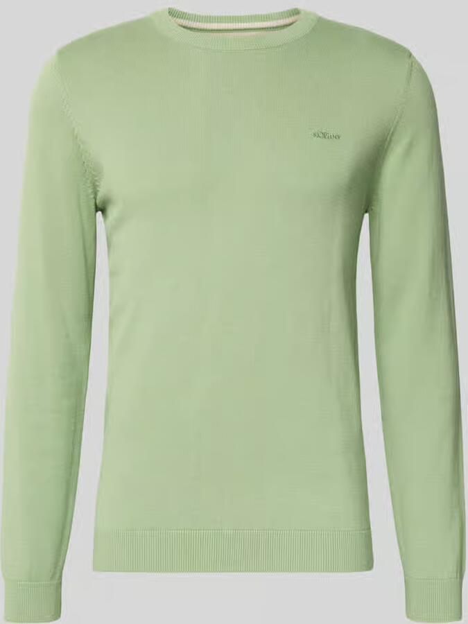 S.Oliver RED LABEL Regular fit pullover van puur katoen - Foto 5