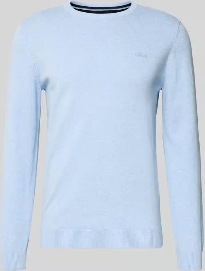 S.Oliver RED LABEL Regular fit gebreide pullover van zuiver katoen