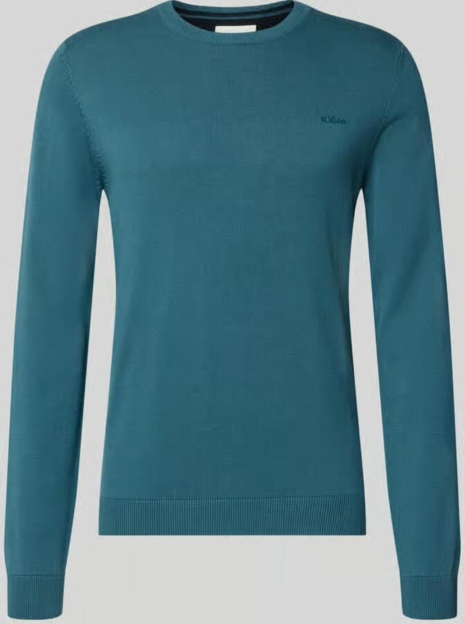 S.Oliver RED LABEL regular fit pullover van puur katoen