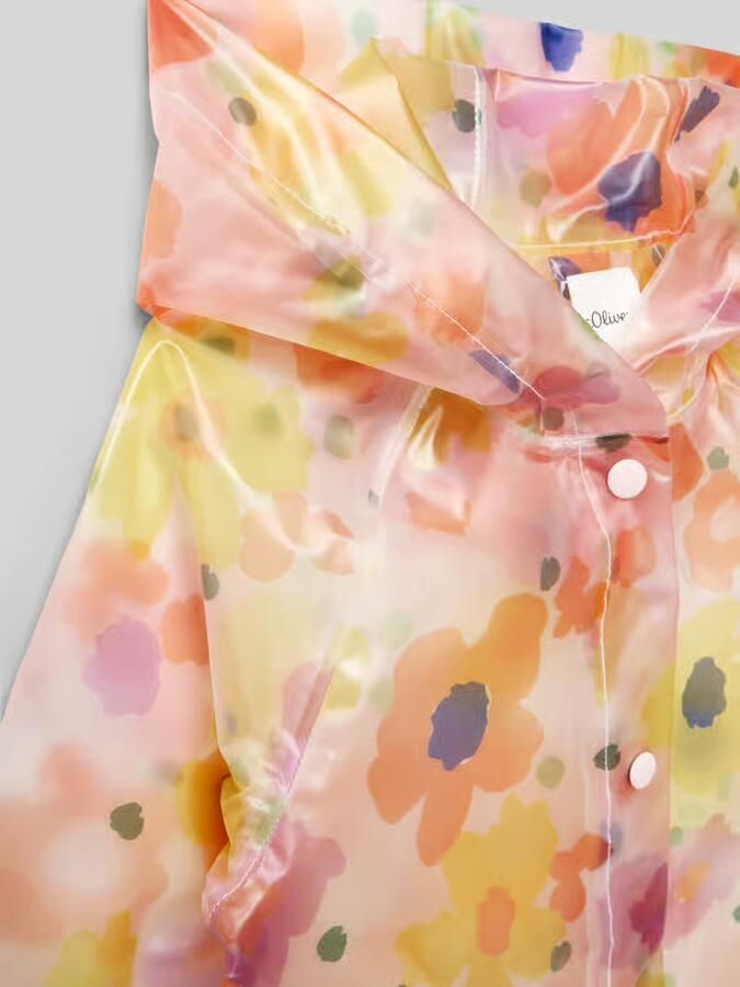 S.Oliver RED LABEL regular fit regenjack met capuchon - Foto 3