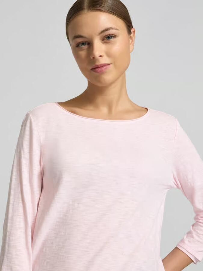 S.Oliver RED LABEL Regular fit shirt met 3 4-mouwen van puur katoen - Foto 4