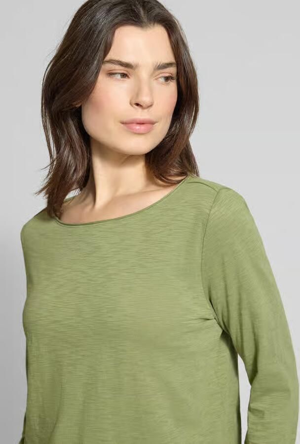 S.Oliver RED LABEL Regular fit shirt met 3 4-mouwen van puur katoen - Foto 3