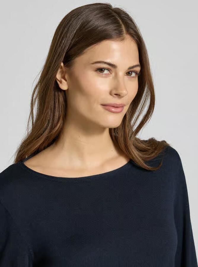 S.Oliver RED LABEL Regular fit shirt met lange mouwen van Mix van katoen en viscose - Foto 4