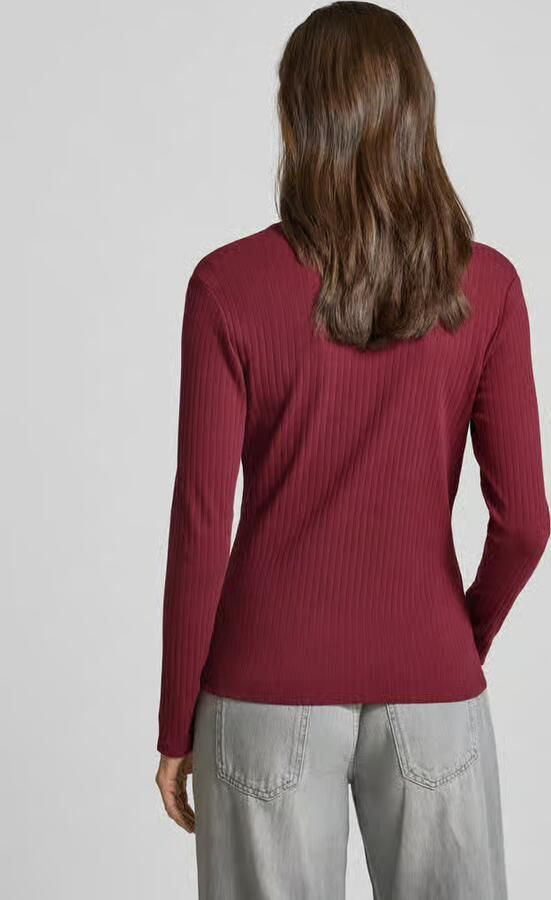 S.Oliver RED LABEL Regular fit shirt met lange mouwen van katoenmix