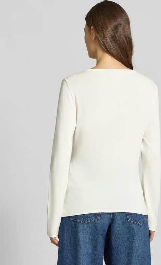 S.Oliver RED LABEL Regular fit shirt met lange mouwen van Mix van katoen en viscose - Foto 3