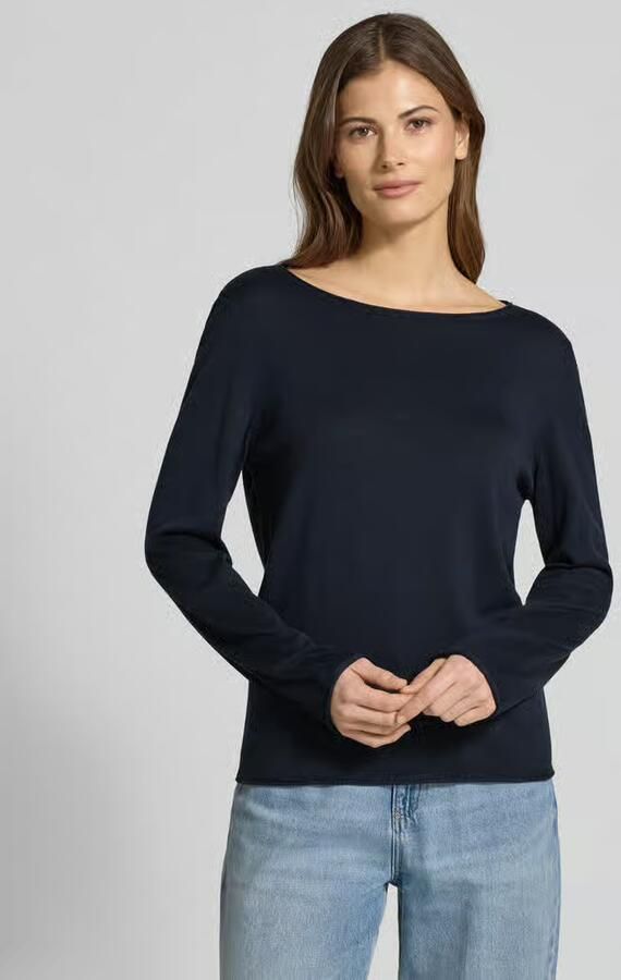 S.Oliver RED LABEL Regular fit shirt met lange mouwen van Mix van katoen en viscose - Foto 6