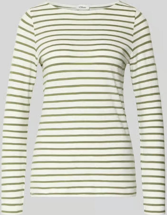S.Oliver RED LABEL Regular fit shirt met lange mouwen van puur katoen