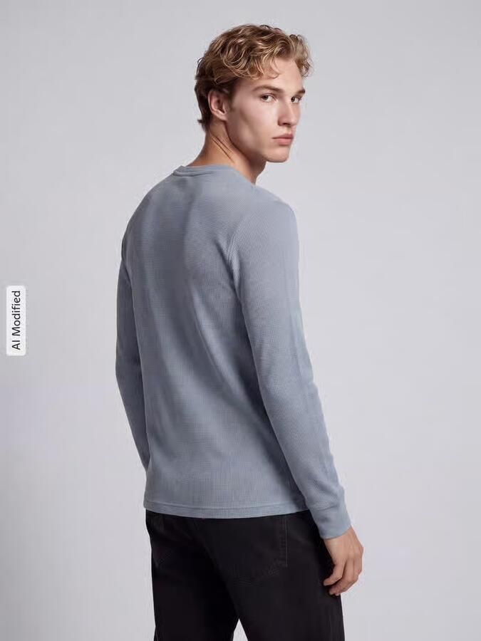 S.Oliver RED LABEL Regular fit shirt met lange mouwen van puur katoen - Foto 4