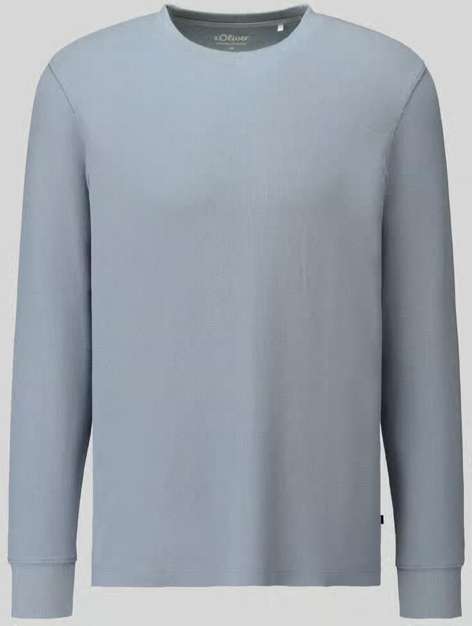 S.Oliver RED LABEL Regular fit shirt met lange mouwen van puur katoen - Foto 2