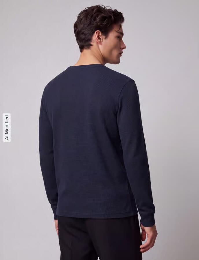 S.Oliver RED LABEL Regular fit shirt met lange mouwen van puur katoen - Foto 5