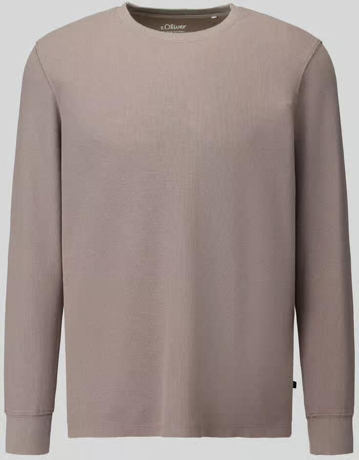 S.Oliver RED LABEL Regular fit shirt met lange mouwen van puur katoen - Foto 5