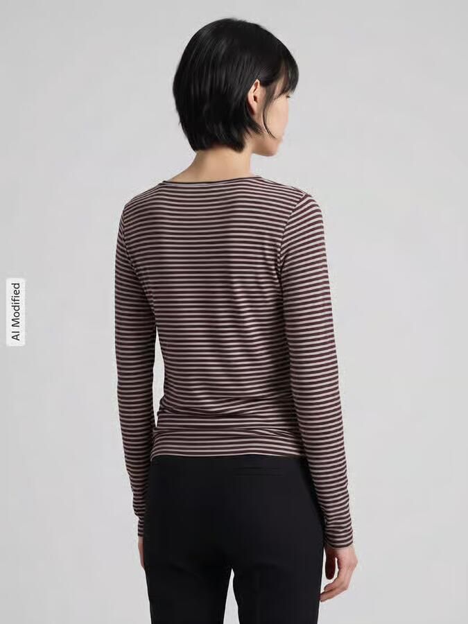 S.Oliver RED LABEL Regular fit shirt met lange mouwen van viscosemix - Foto 3