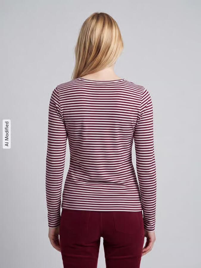 S.Oliver RED LABEL Regular fit shirt met lange mouwen van viscosemix - Foto 2