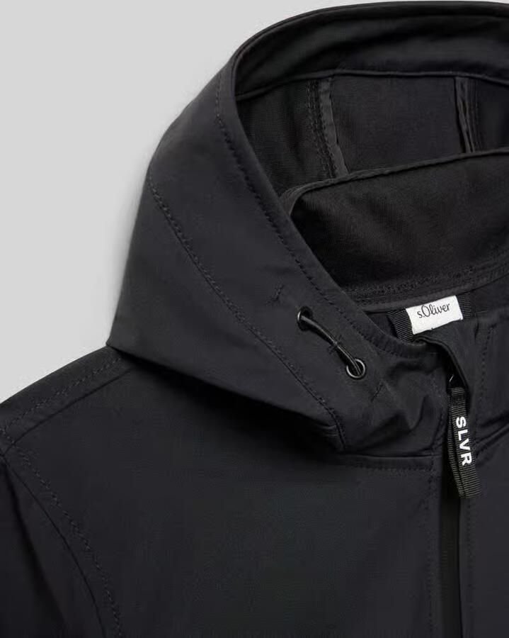 S.Oliver RED LABEL regular fit softshell-jas van waterafstotend materiaal - Foto 3