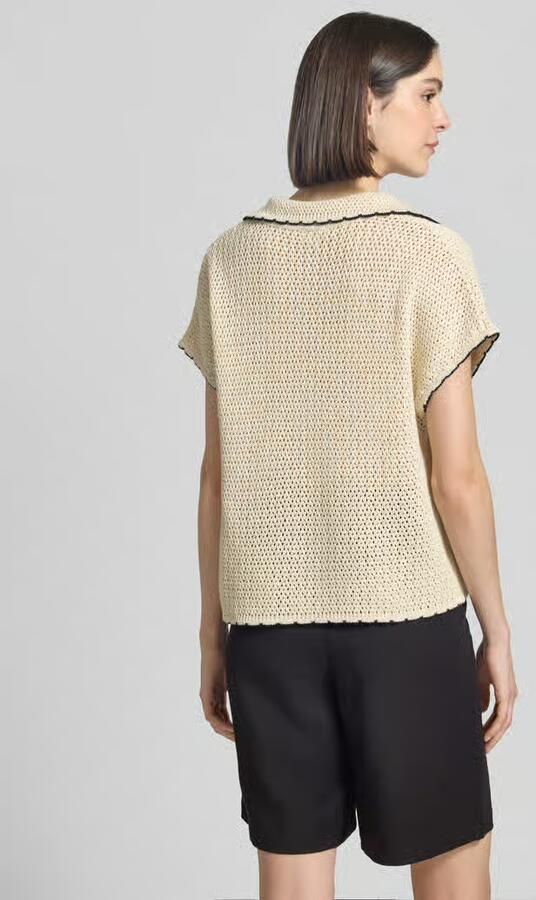 S.Oliver RED LABEL regular fit spencer met polokraag - Foto 2