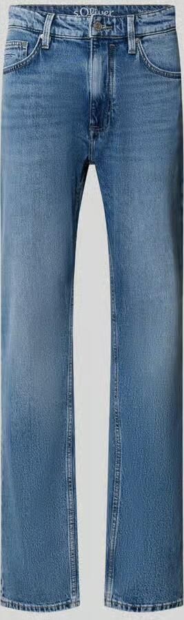 S.Oliver RED LABEL regular fit straight jeans van katoenmix model 'BENITO' - Foto 6