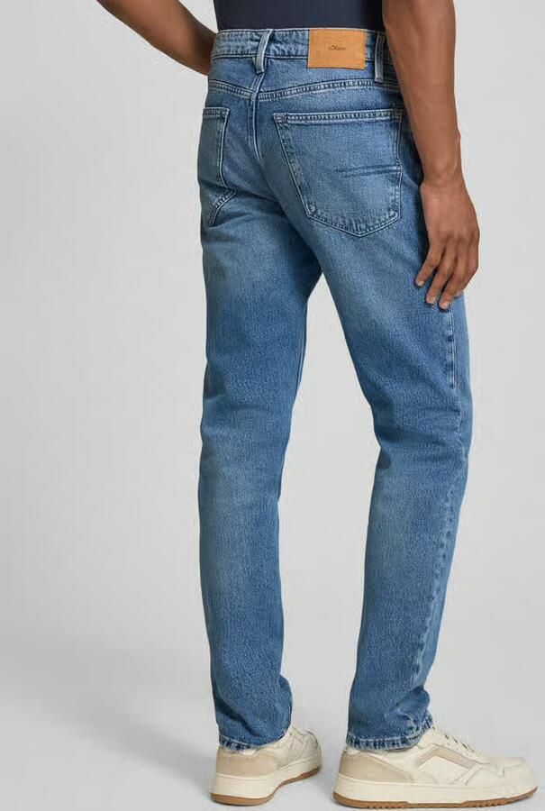 S.Oliver RED LABEL regular fit straight jeans van katoenmix model 'BENITO' - Foto 6
