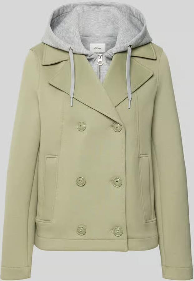 S.Oliver RED LABEL Regular fit sweatjack met viscose - Foto 2
