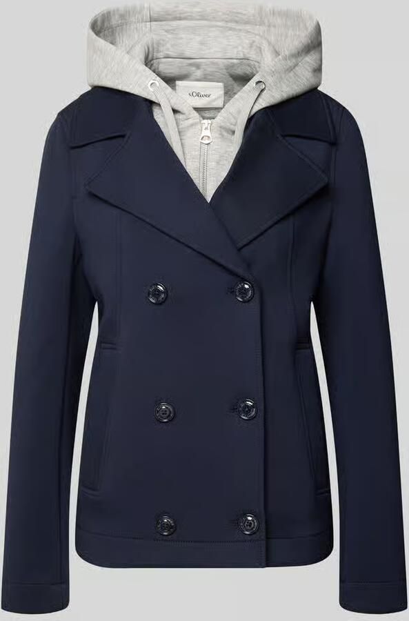 S.Oliver RED LABEL Regular fit sweatjack met viscose - Foto 2