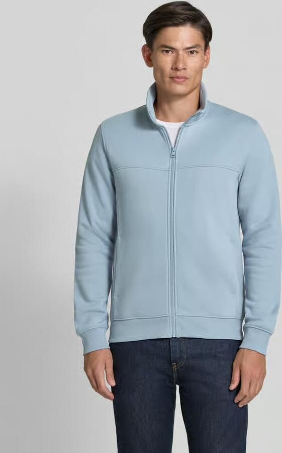 S.Oliver RED LABEL Regular fit sweatjack van katoenmix - Foto 3