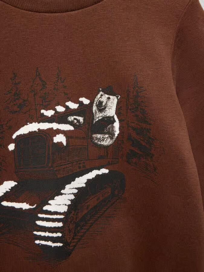 S.Oliver RED LABEL Regular fit sweatshirt van katoenmix - Foto 2